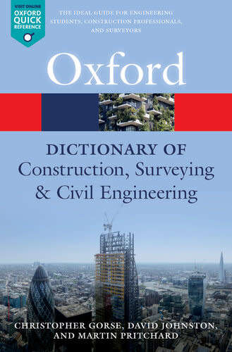 A Dictionary of Construction, Surveying, and Civil Engineering EBOOK