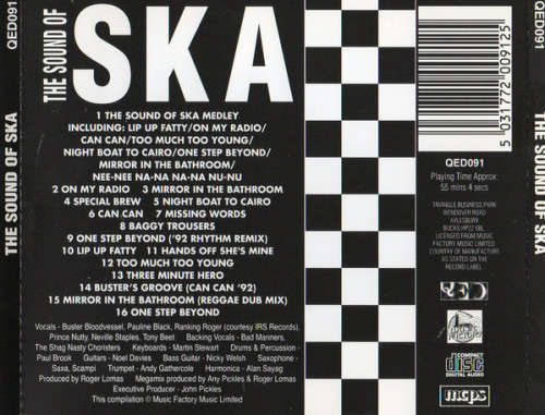 Various - The Sound Of SKA (CD)