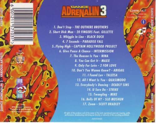 Various Artists - Dance Adrenalin 3 (CD)