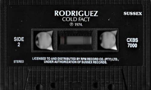 Rodriguez -  Cold Fact (Cassette Tape CXBS-7000) VGVG