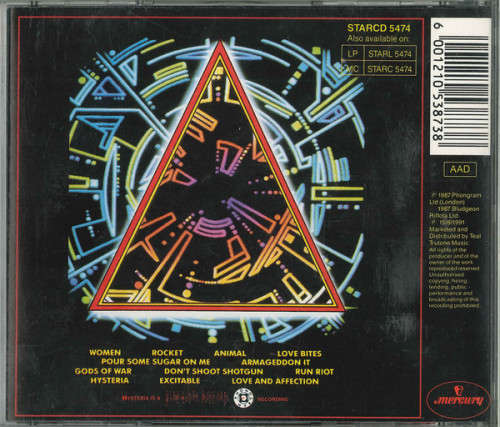 Def Leppard - Hysteria (CD)