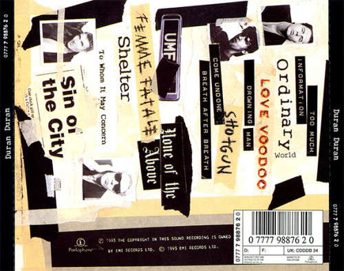 Duran Duran - Duran Duran (The Wedding Album) (CD)