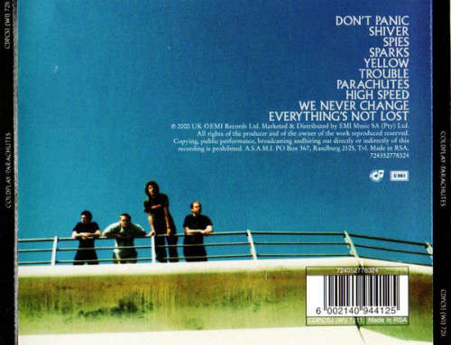 Coldplay - Parachutes (CD)