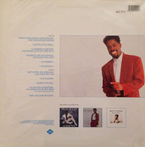 Billy Ocean - Greatest Hits (LP BO TV1)(UK pressing) Media VG+ / Sleeve VG+