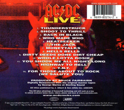 AC/DC - Live (CD)