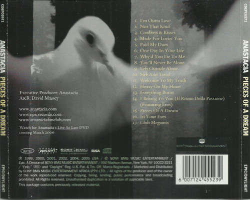 Anastacia - Pieces Of a Dream (CD)