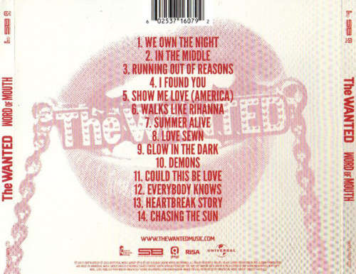The Wanted - Word Of Mouth (CD)