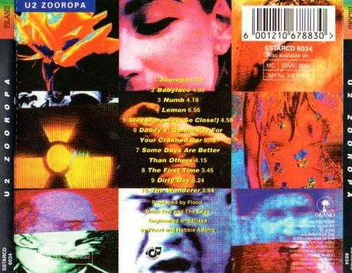 U2 - Zooropa (CD)