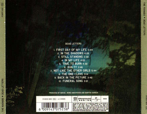 The Rasmus - Dead Letters (CD)