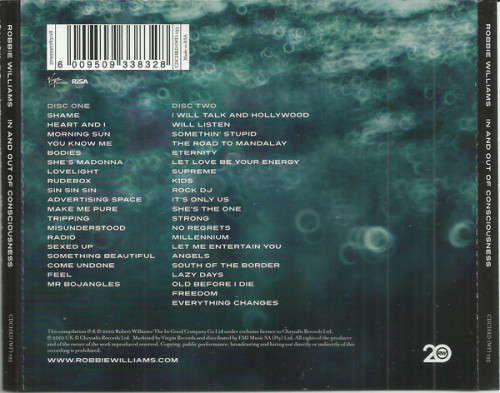 Robbie Williams - In And Out Of Consciousness - Greatest Hits 1990 - 2010 (CD)