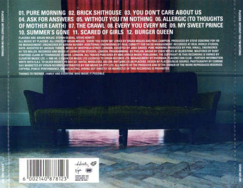 Placebo - Without You I`m Nothing (CD)