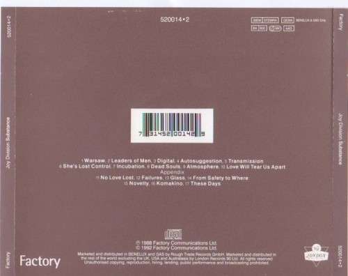 Joy Division - Substance (CD)