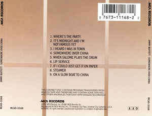 Jimmy Buffett - Somewhere Over China (CD)