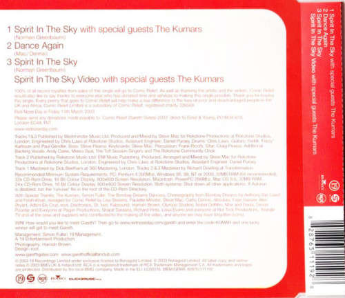 Gareth Gates - Spirit In The Sky (CD Single)