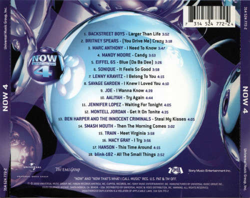 Various - Now That`s What I Call Music! 4 (CD) USA