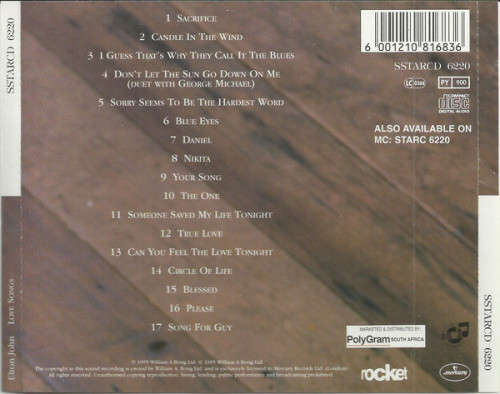 Elton John - Love Songs (CD)