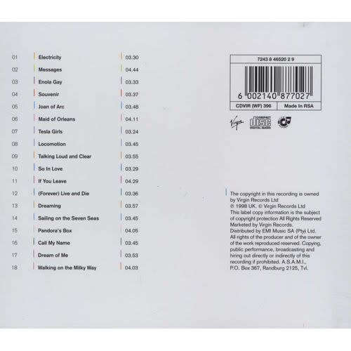 Orchestral Manoeuvres In The Dark - The OMD sIngles (CD)