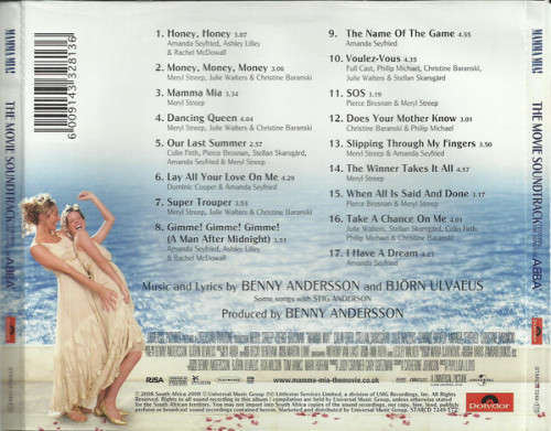 Various - Mamma Mia OST (CD)