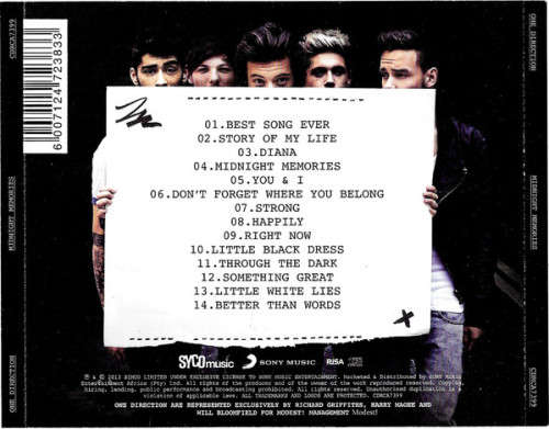 One Direction - Midnight Memories (CD)