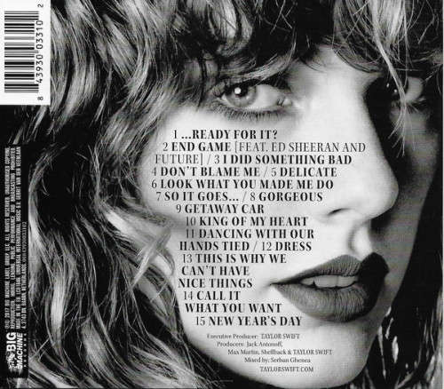 Taylor Swift - Reputation (CD)