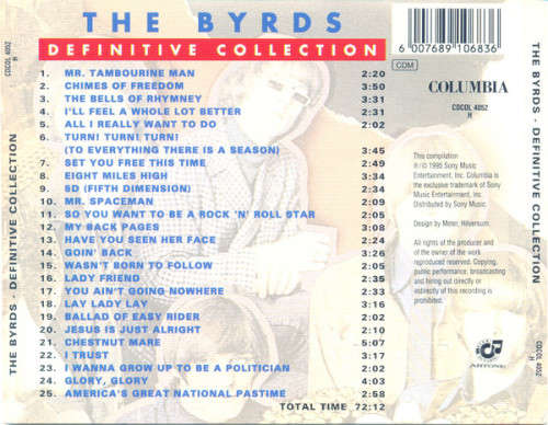 The Byrds - Definitive Collection (CD)