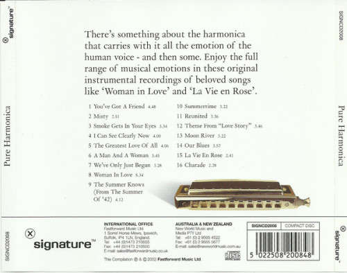 Various - Pure Harmonica (CD)