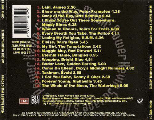 Various - Kevin Savage`s Music Power (CD)