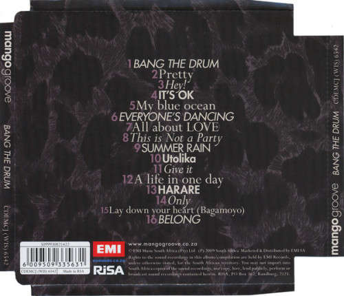 Mango Groove - Bang The Drum (CD)