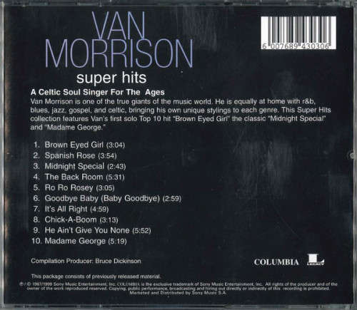 Van Morrison - Super Hits (CD)