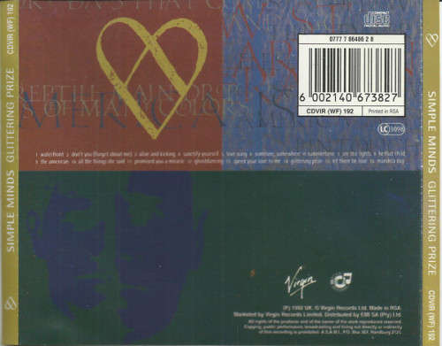 Simple Minds - Glittering Prize (CD)