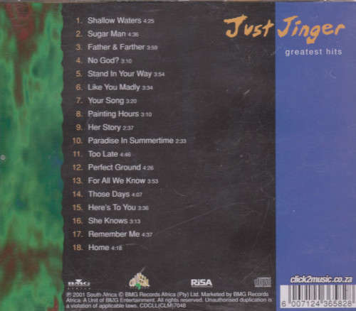 Just Jinger - Greatest Hits (CD)