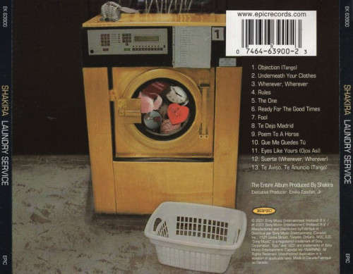 Shakira - Laundry Service (CD)