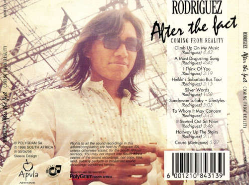 Rodriguez - Coming From Reality (CD)