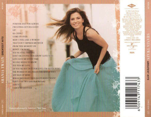 Shania Twain - Greatest Hits (CD)