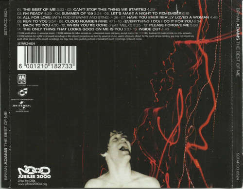 Bryan Adams - The Best Of Me (CD)