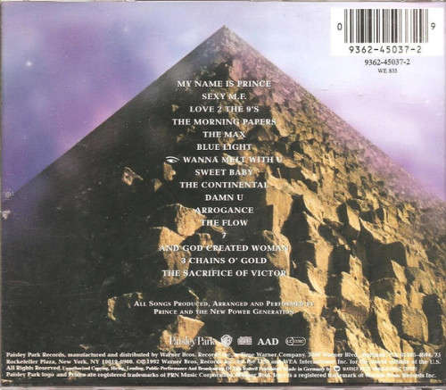 Prince And The New Power Generation - Love Symbol (CD)