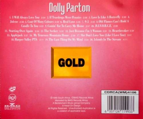 Dolly Parton - Gold (CD)