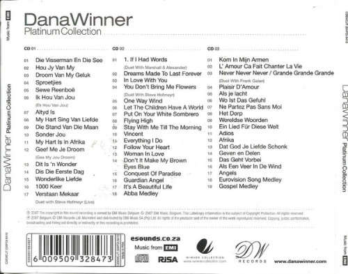 Dana Winner - Platinum Collection (3 CD Set)