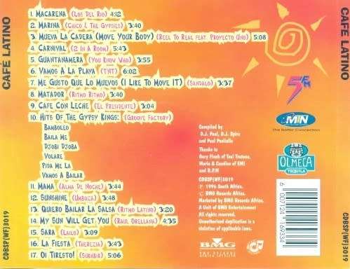 Various - Café Latino (CD)