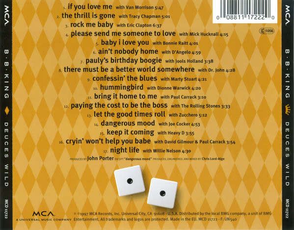 B.B. King - Deuces Wild (CD)