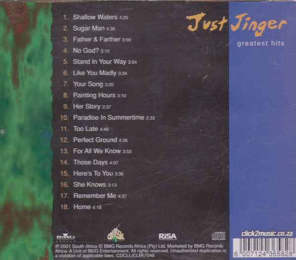 Just Jinger - Greatest Hits (CD)