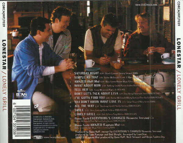 Lonestar - Lonely Grill (CD)