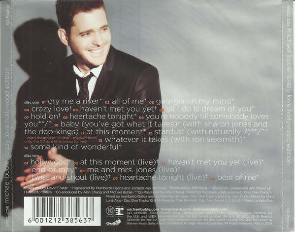 Michael Bublé - Crazy Love (Hollywood Edition) (Double CD)