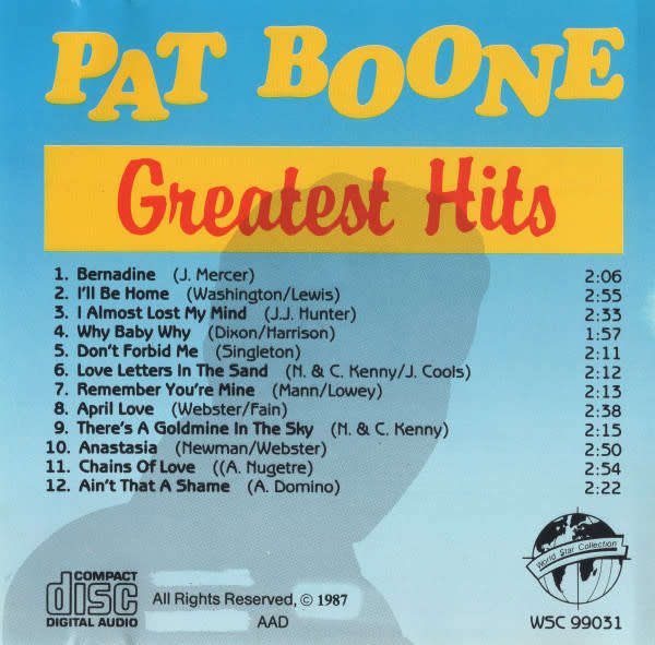 Pat Boone - Greatest Hits (CD)