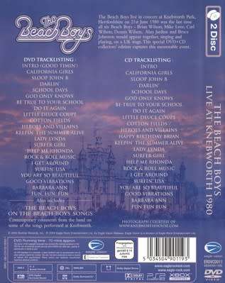 The Beach Boys - Live At Knebworth 1980 (2 Disc: DVD + CD Collectors` Edition)