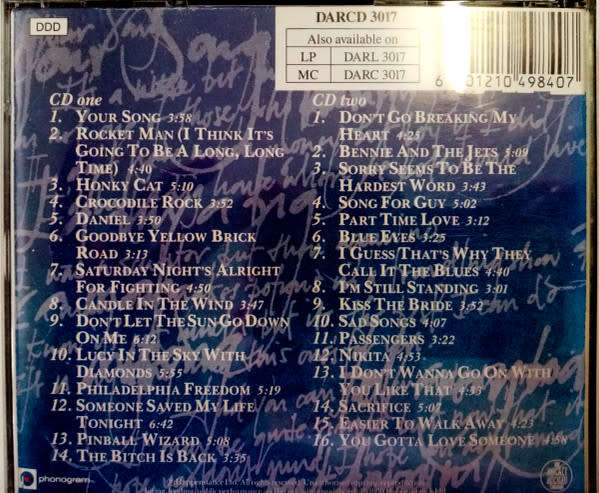 Elton John - The Very Best Of Elton John (Double CD)