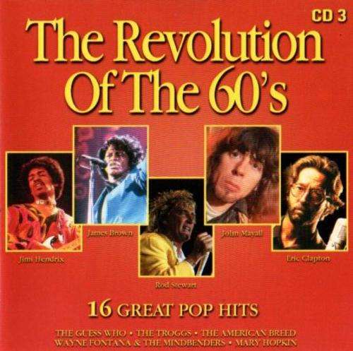 The Revolution Of the 60's - Various Artists (CD) BUY 8 or more CDs Get FREE SHIPPING