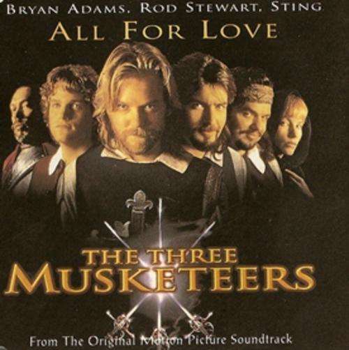 Bryan Adams, Rod Stewart & Sting - All For Love (CD Single)