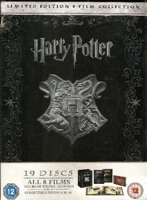 Harry Potter: The Complete 1-8 Film Collection - Limited Numbered Edition (Blu-Ray)19 discs