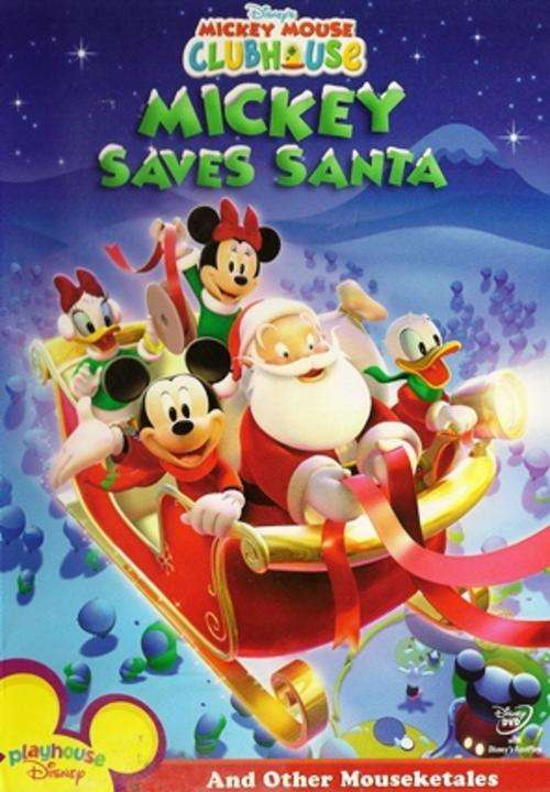 Mickey Mouse Clubhouse Mickey Saves Santa (DVD)